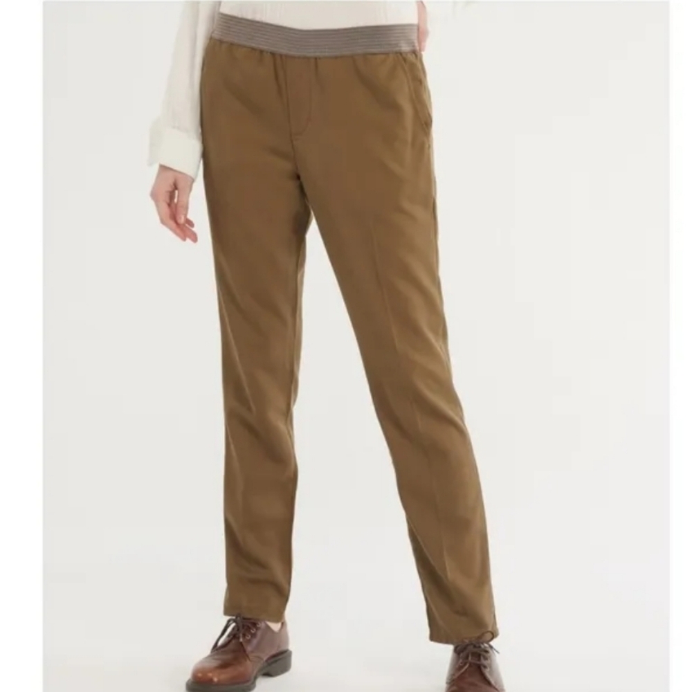 NWT Chloe Stora Fox Pants Size 38(US 6 ) Ocre